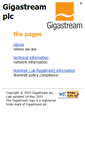 Mobile Screenshot of gigastream.net